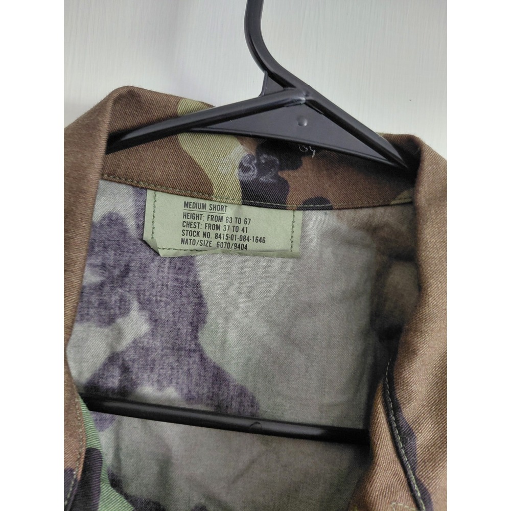 US ARMY BDU Jacket Woodland Camo Medium - Picture 2 of 3
